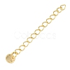 Brass Ends with Chain KK-D378-09G-02-2