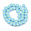 Handmade Polymer Clay Bead Strands CLAY-N011-48B-C01-2