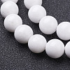 Natural Mashan Jade Round Beads Strands X-G-D263-8mm-XS01-2