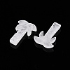Natural Quartz Crystal Coconut Tree Pendants G-N342-02J-3