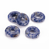 Natural Blue Spot Jasper Pendants G-T122-66E-1