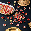 100Pcs Teardrop/Heart/Star Sew on Rhinestones GACR-TA0001-07B-6