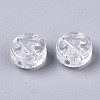 Transparent Clear Acrylic Beads TACR-S150-02B-04-3