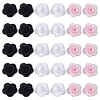 30Pcs 3 Styles 3D Rose Flower Polyester Computerized Embroidered Ornament Accessories FIND-GF0006-03B-1