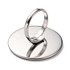 Non-Tarnish Adjustable 304 Stainless Steel Finger Rings Components X-A-STAS-F149-18P-J-2