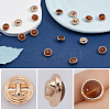 24Pcs Plastic Shank Buttons BUTT-GF0003-78A-6