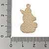 Thanksgiving Day Golden Tone Alloy Enamel Pendants ENAM-M002-02P-G-3