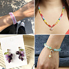 360Pcs 12 Colors Imitation Jade Acrylic Beads MACR-TA0001-71-8