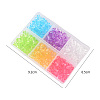 Transparent Acrylic Beads TACR-YW0001-6MM-01-2
