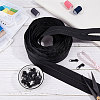 Nylon Invisible Widen Zipper Fastener FIND-BC0001-69A-7