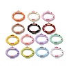 Spray Painted Alloy Spring Gate Ring PALLOY-Z018-03-1