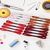 16 Skeins 4 Colors Cotton Sewing Thread OCOR-LP0006-09-3