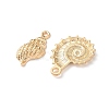 Sea Animals Alloy Pendants FIND-Z102-01G-02-2