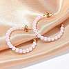 304 Stainless Steel C-Shaped Stud Earrings EJEW-L287-062G-02-1