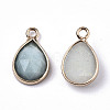 Natural Amazonite Charms X-G-N326-50E-2