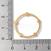 Golden 304 Stainless Steel Rhinestonet Pendants LS-STAS-Q312-02A-G-3