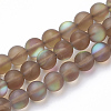 Synthetic Moonstone Beads Strands G-S283-05-10mm-1