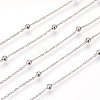 Tarnish Resistant 304 Stainless Steel Cable Chains CHS-L017-11C-1