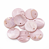 Freshwater Shell Pendants SHEL-T007-75E-1