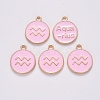 Alloy Enamel Pendants LS-X-ENAM-S124-01B-09J-2