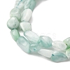 Natural Glass Beads Strands G-K395-A02-01-4