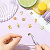 10Pcs 10 Styles 304 Stainless Steel Charms STAS-CJ0003-35-5