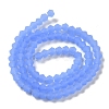 Imitation Jade Frosted Glass Bead Strands X1-GLAA-F029-JM4mm-B04-2