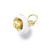 Brass Enamel Charms KK-K400-29G-01-2