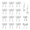 16Pcs Brass Micro Pave Clear Cubic Zirconia Charms KK-UN0003-50P-1