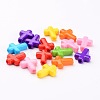 Opaque Acrylic Beads SACR-436-M-3