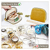 Rectangle Velvet Jewelry Zipper Storage Bags ABAG-WH0709-437B-3