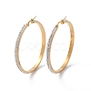 304 Stainless Steel Hoop Earrings EJEW-N0031-11G-01E-1