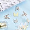 20Pcs 2 Styles Alloy Rhinestone Cabochons FIND-CA0006-51-4