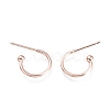 304 Stainless Steel Earring Hooks STAS-K211-01RG-2