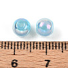 Electroplate Pearlized Glass Pearl Beads EGLA-T021-14A-07-3