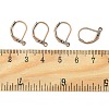 Brass Leverback Earring Findings EC223-R-2
