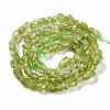 Natural Peridot Beads Strands X-G-D0004-A02-03-2