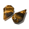 Natural Tiger Eye Pendants G-G052-A04-2