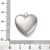 304 Stainless Steel Pendants STAS-S171-13P-08-3