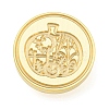 Halloween Series Wax Seal Brass Stamp Heads AJEW-M039-01Q-2