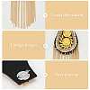 Fingerinspire 2Pcs Tassel Epaulettes DIY-FG0005-38A-4