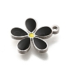 Brass Enamel Charms STAS-Q347-14P-01-1-2