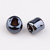 DIY Craft Beads 12/0 Opaque Colors Lustered Round Glass Seed Beads X-SEED-A012-2mm-129-2