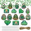 DIY Saint Patrick's Day Earring/Pendant Decoration Making Kits DIY-FS0005-53-1
