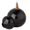 Gourd Porcelain Holding Backflow Incense Holders AJEW-WH0401-07-1