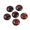 Natural Red Tiger Eye Dyed & Heated Cabochons G-H1596-FR-25mm-10-1