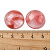 Cherry Quartz Glass Cabochons G-C115-02A-04-3