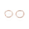 304 Stainless Steel Open Jump Rings STAS-O098-01RG-15-2