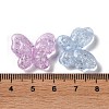 Crackle Transparent Acrylic Beads OACR-G033-05C-3