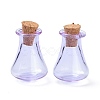 Glass Cork Bottles AJEW-O032-01E-1